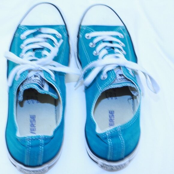 Converse Chuck Taylor All Star Unisex M8 Women 10 Teal LowTop Sneakers - 132301F - Picture 10 of 11